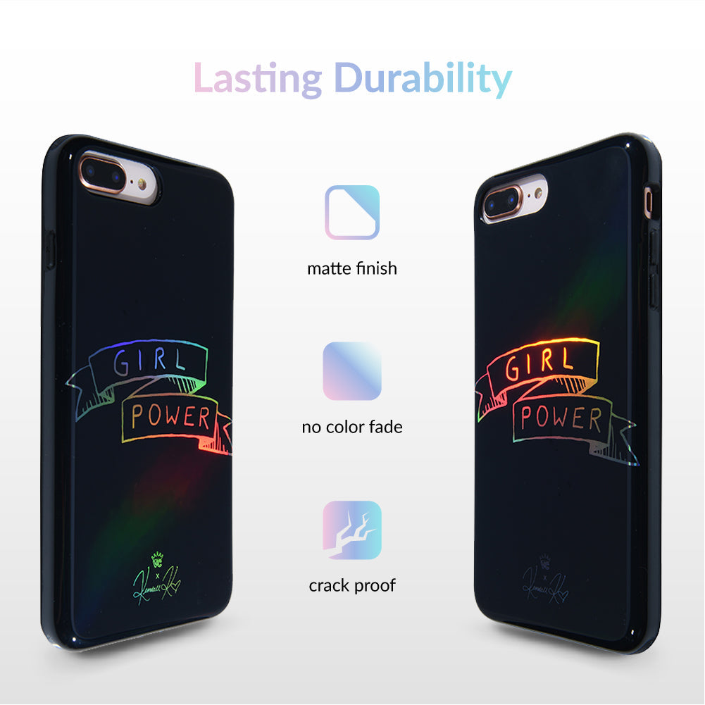Girl Power iPhone Case by Kendall Vertes