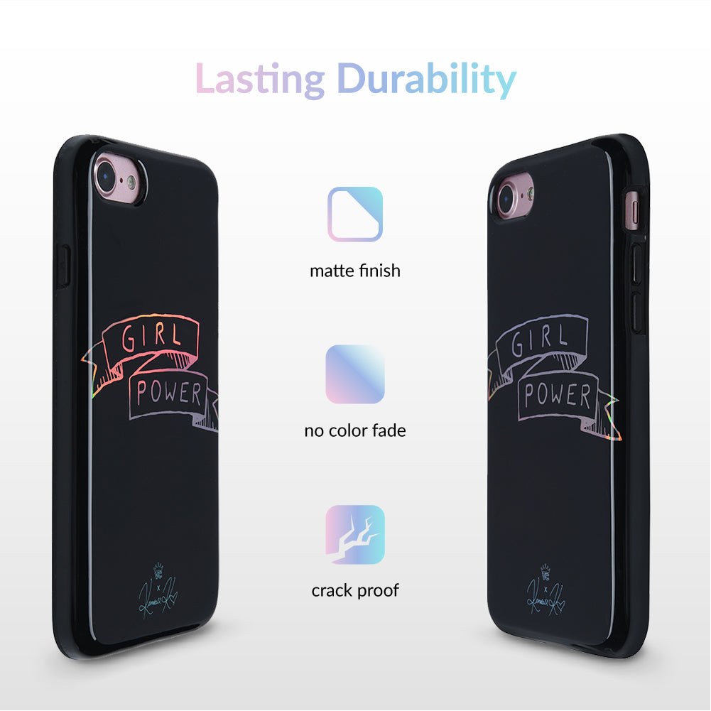 Girl Power iPhone Case by Kendall Vertes