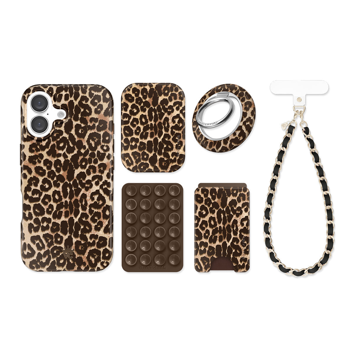 Girls Night Leopard iPhone Bundle Set