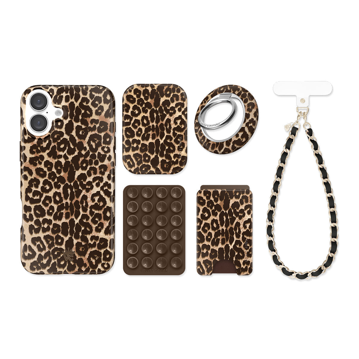 Girls Night Leopard iPhone Bundle Set