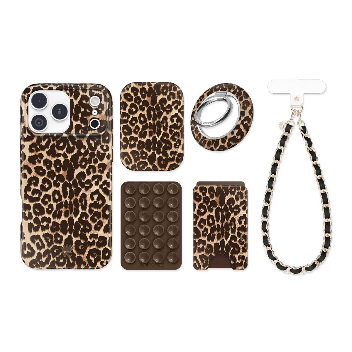 Girls Night Leopard iPhone Bundle Set