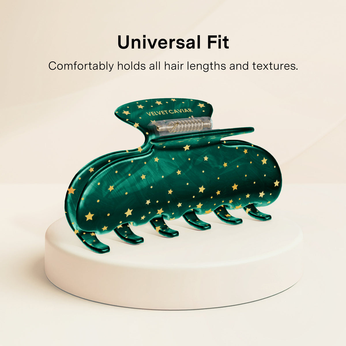 Evergreen Stars Hair Clip