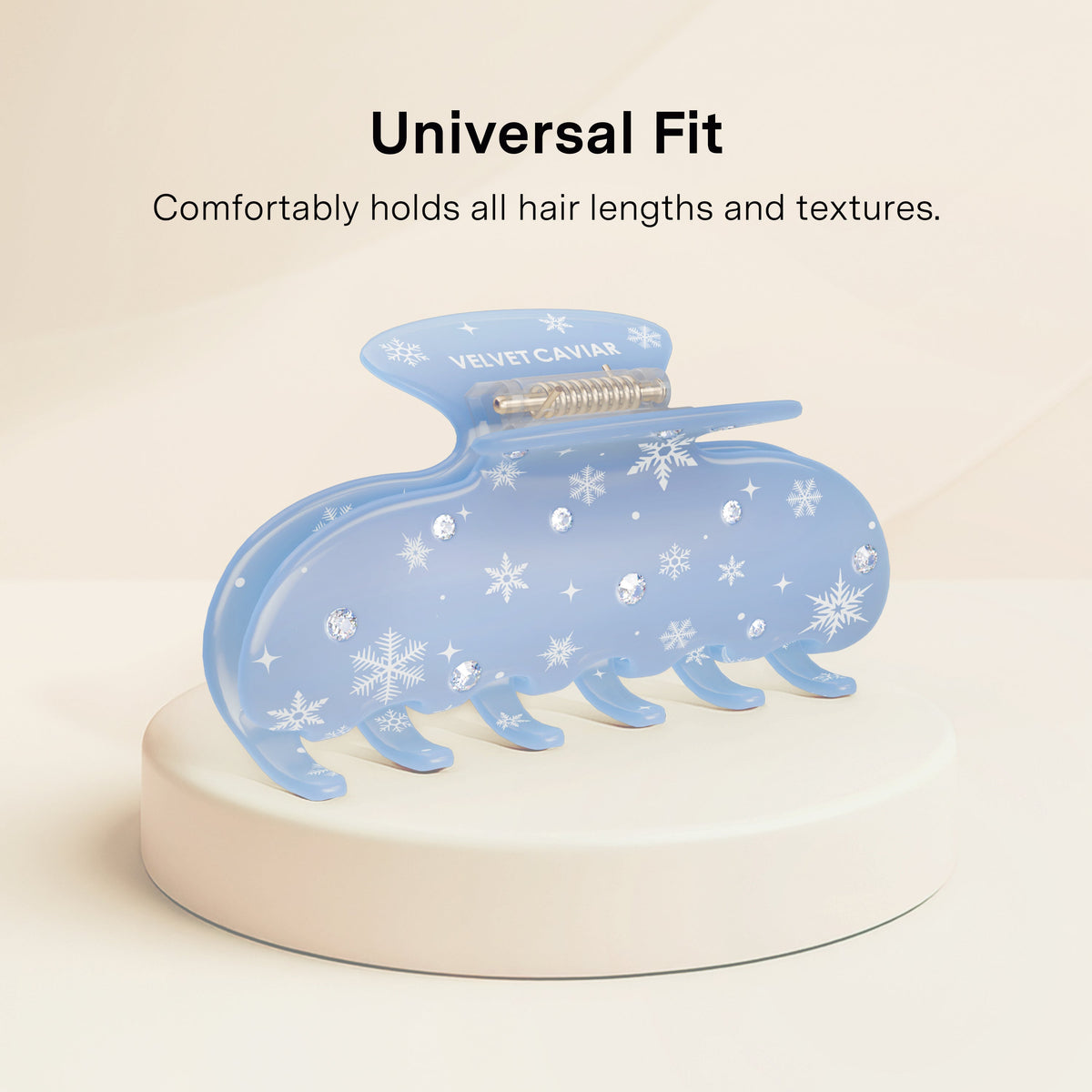 Snow Angel Hair Clip