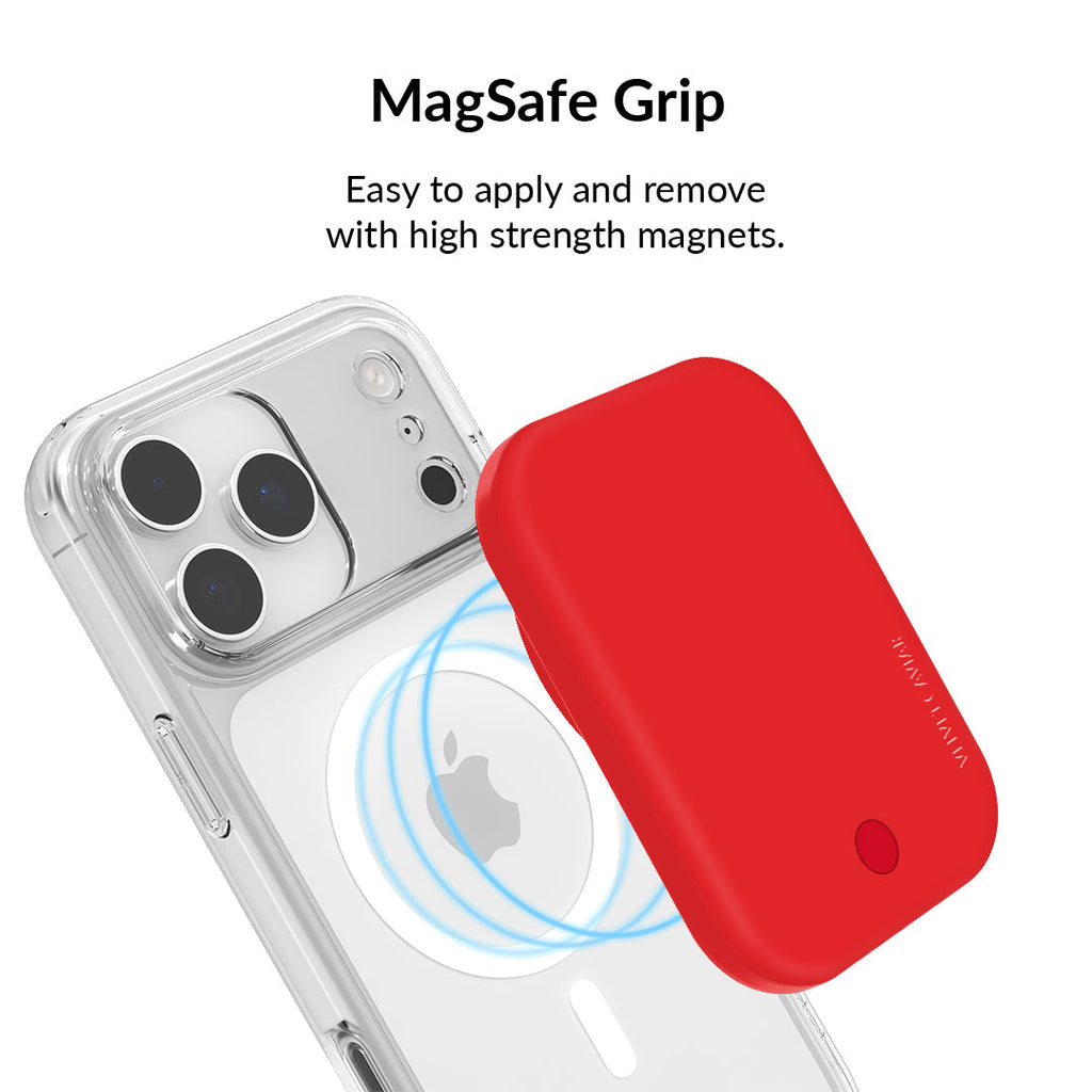 Hot Girl Red Portable MagSafe Charger Power Pack