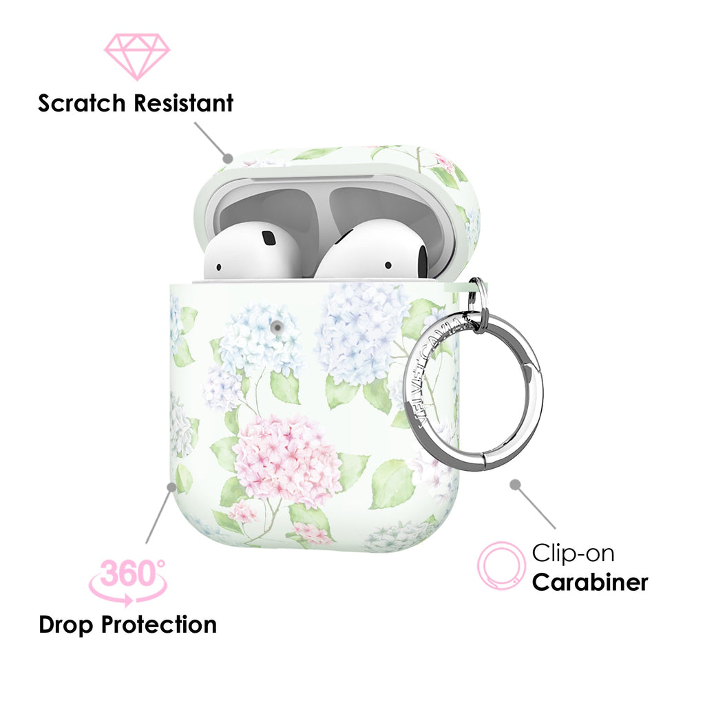 Hydrangea Floral AirPod Case