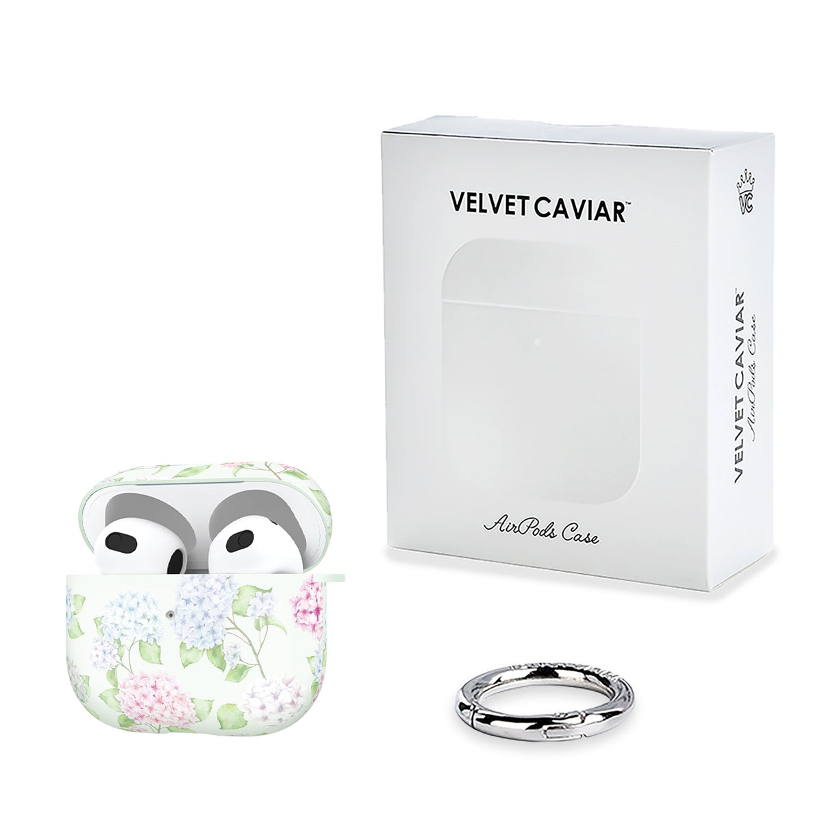 Hydrangea Floral AirPod Case