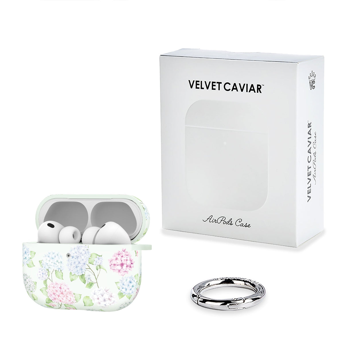 Hydrangea Floral AirPod Case