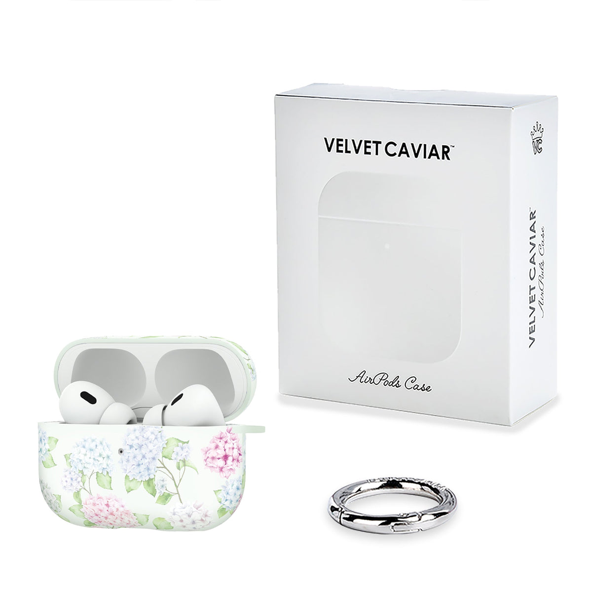 Hydrangea Floral AirPod Case