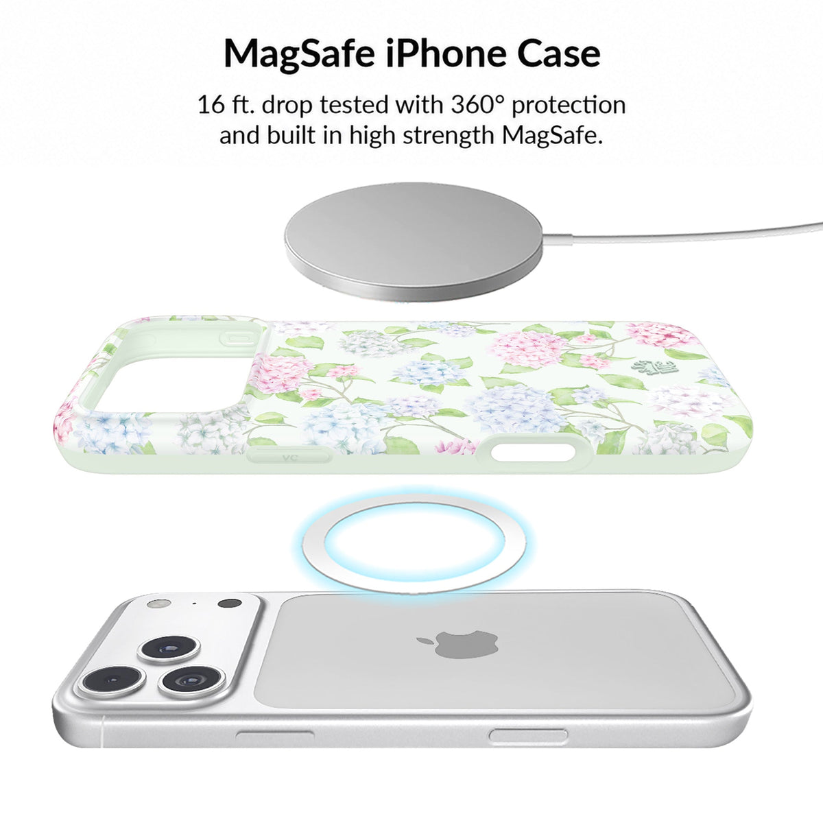 Hydrangea Floral iPhone Bundle Set