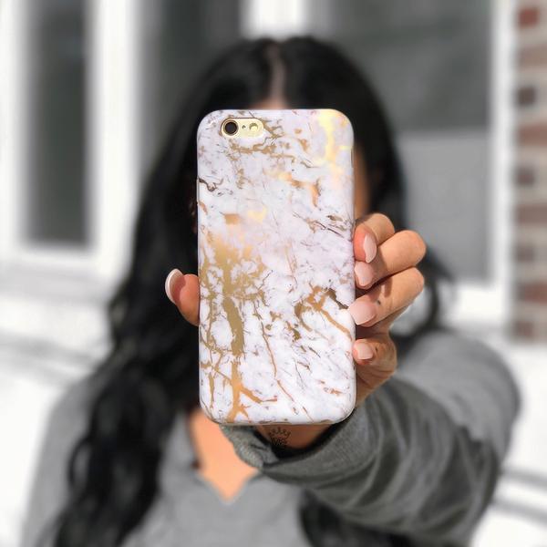 Brushed Goldite iPhone Case