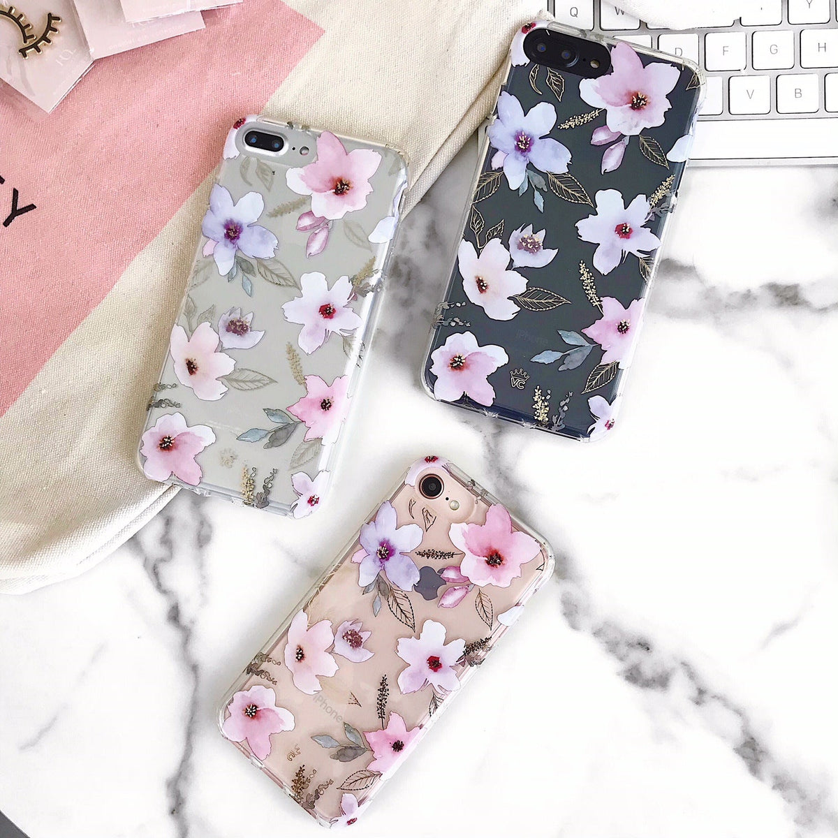 Magnolia Floral iPhone Case