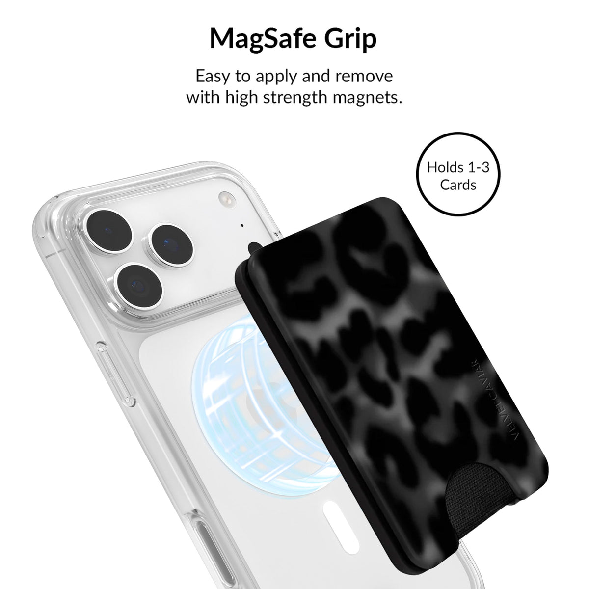 It Girl Black Leopard iPhone Bundle Set