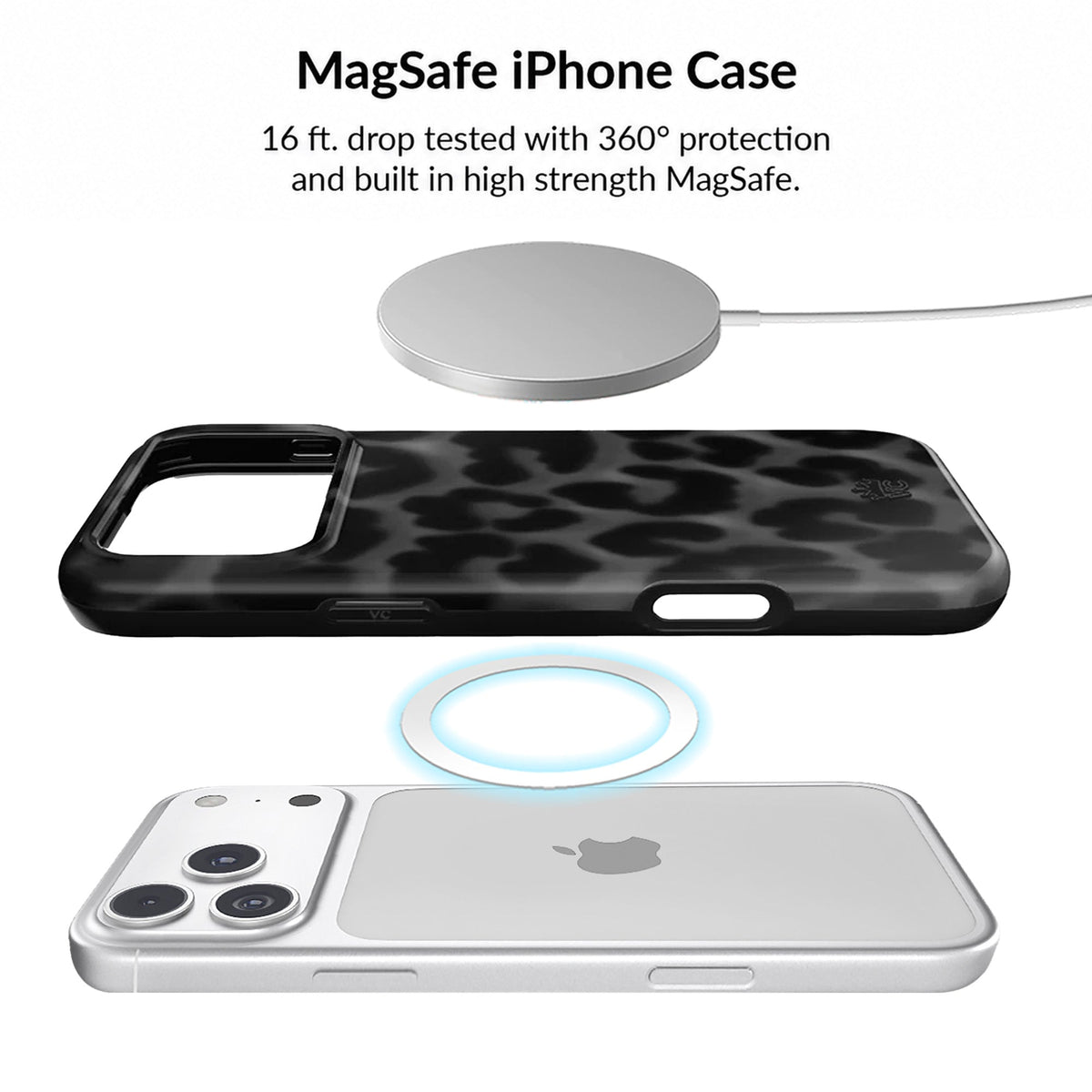 It Girl Black Leopard iPhone Bundle Set