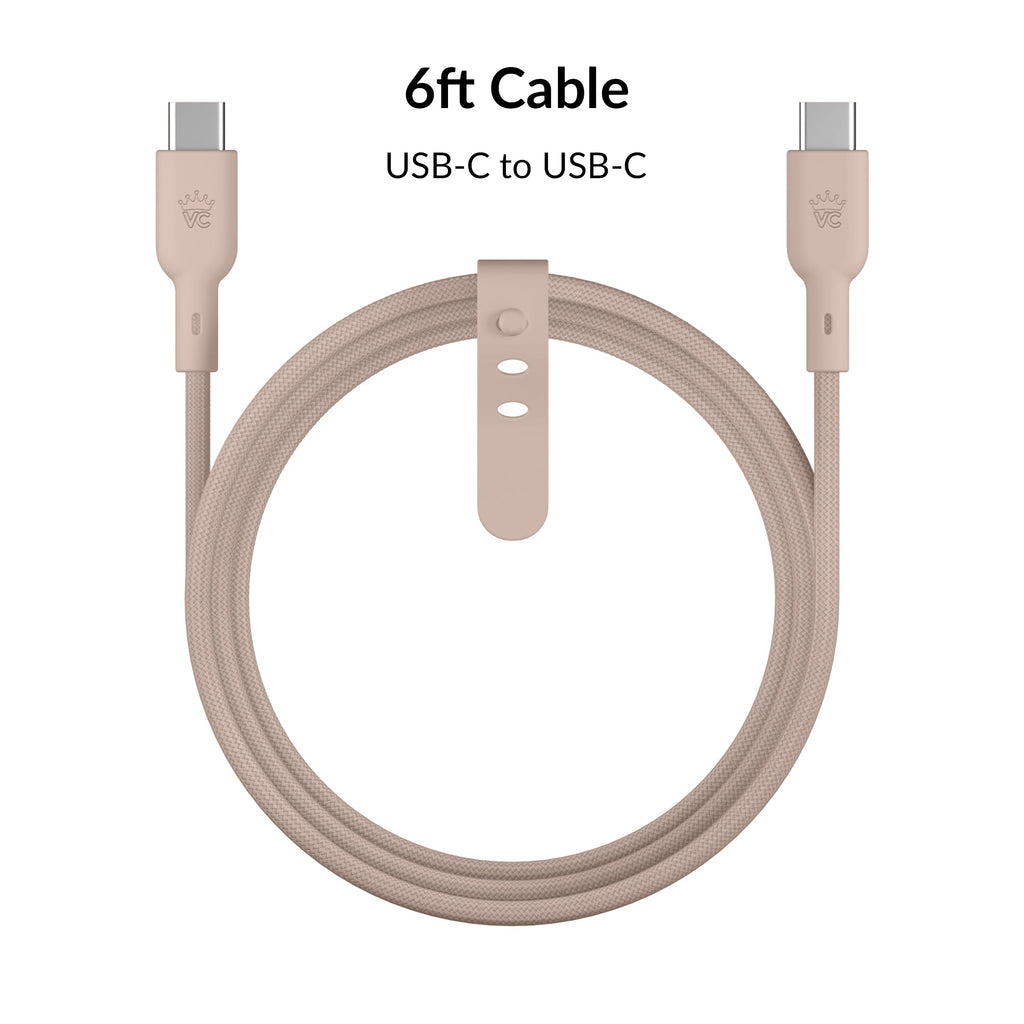Iced Chai Fast Charging Cable, 6ft USB-C
