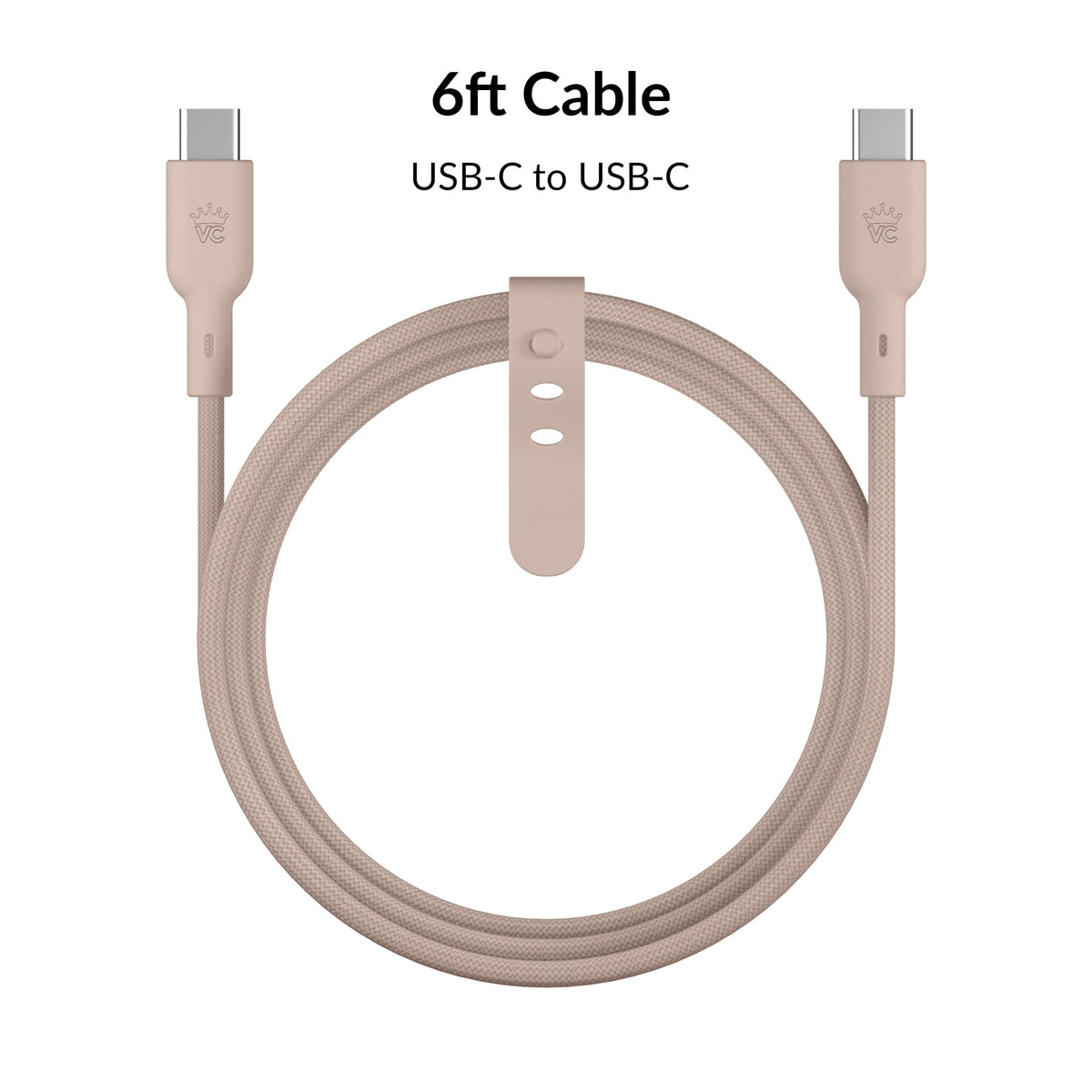 Iced Chai Fast Charging Cable, 6ft USB-C