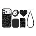 It Girl Black Leopard iPhone Bundle Set