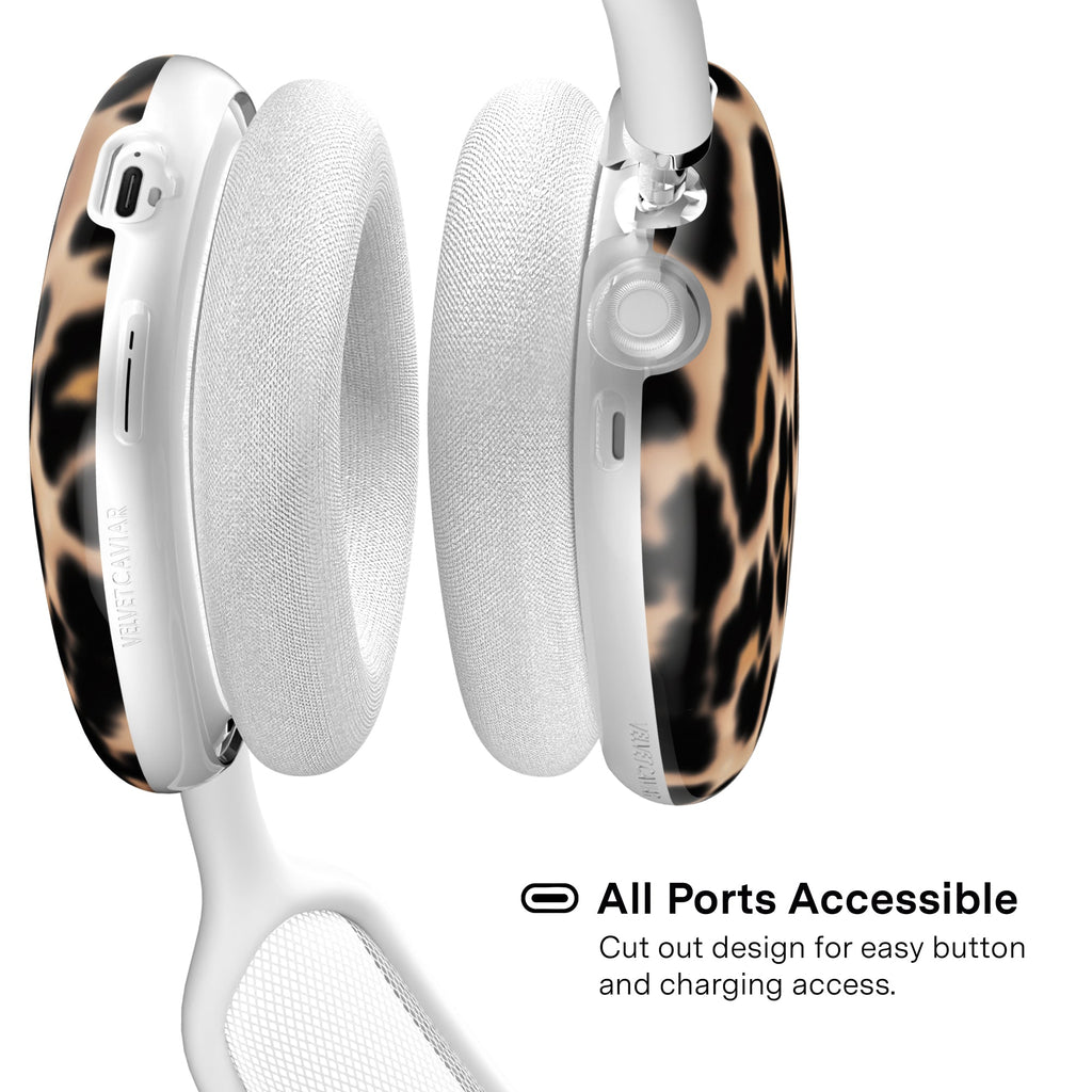 It Girl Blonde Leopard AirPod Max Case