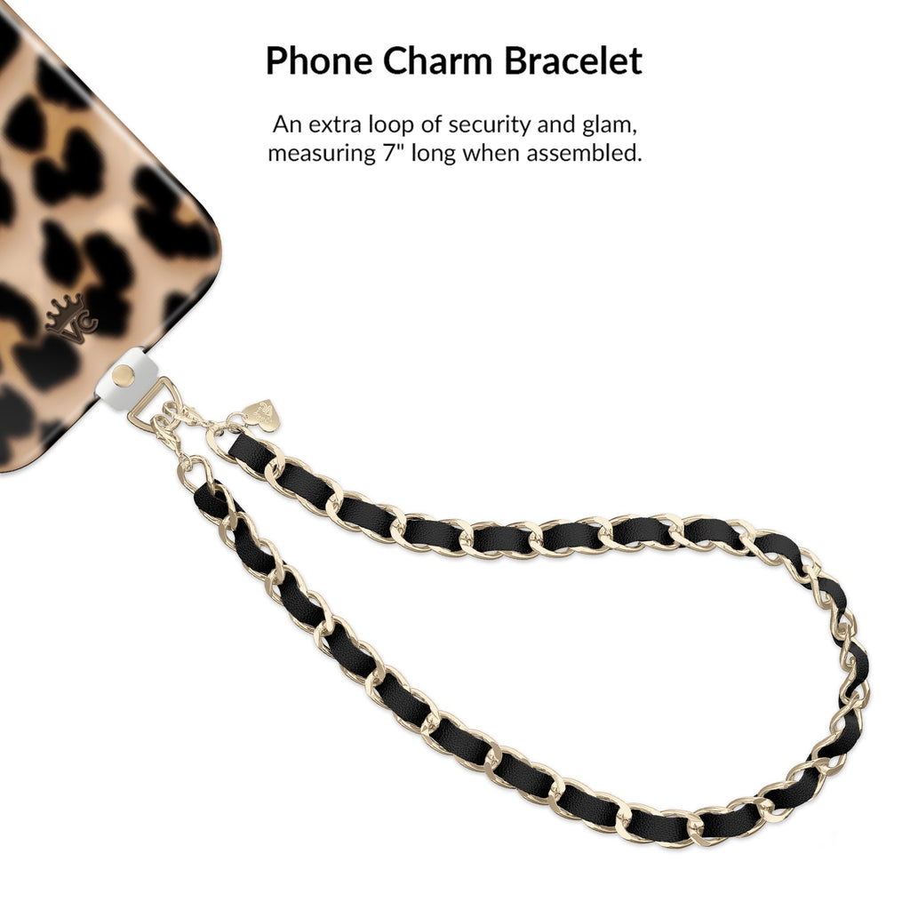It Girl Blonde Leopard iPhone Bundle Set