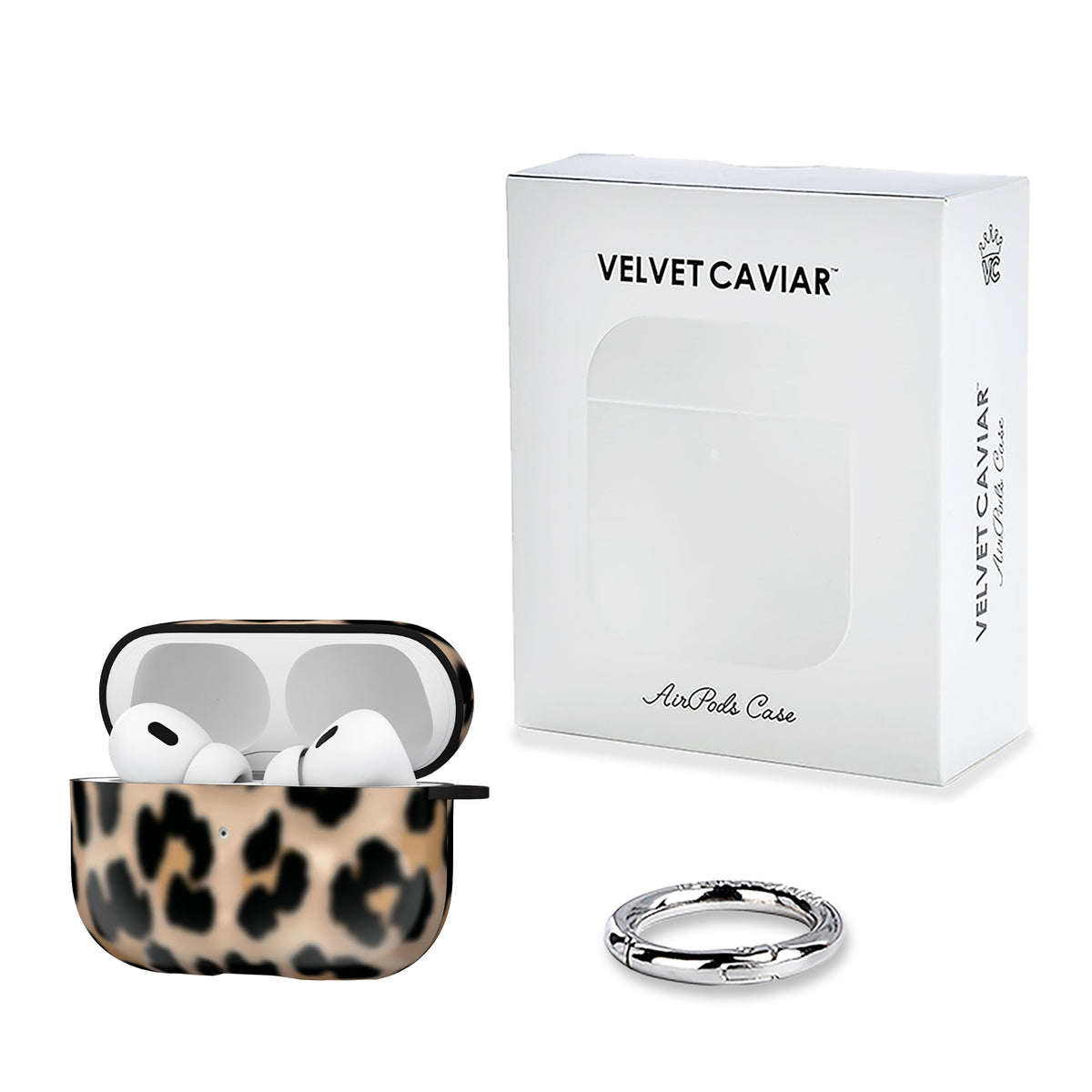 It Girl Blonde Leopard AirPod Case