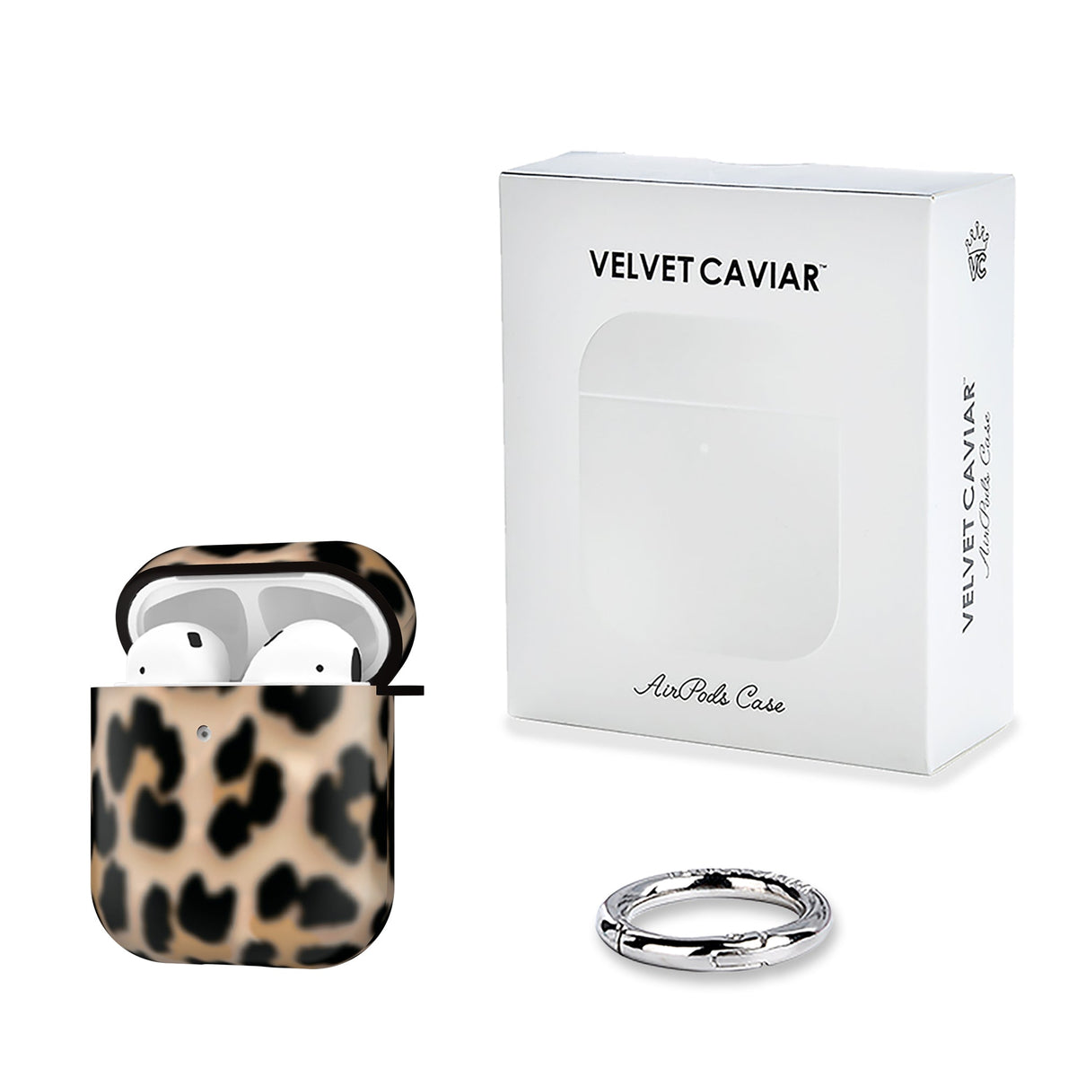 It Girl Blonde Leopard AirPod Case