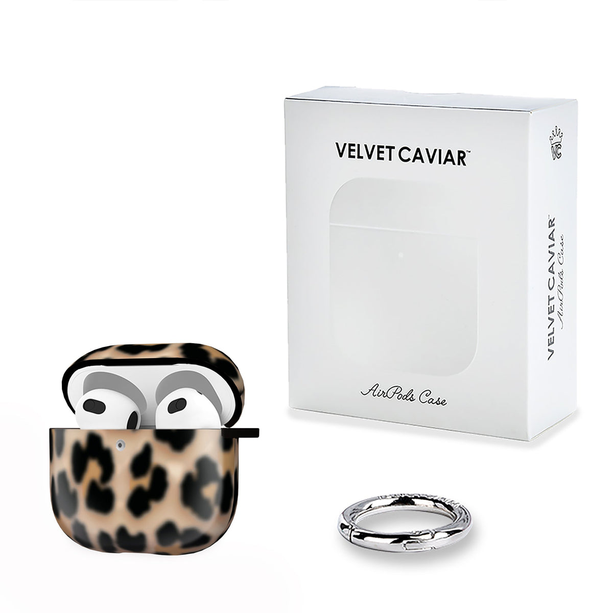 It Girl Blonde Leopard AirPod Case