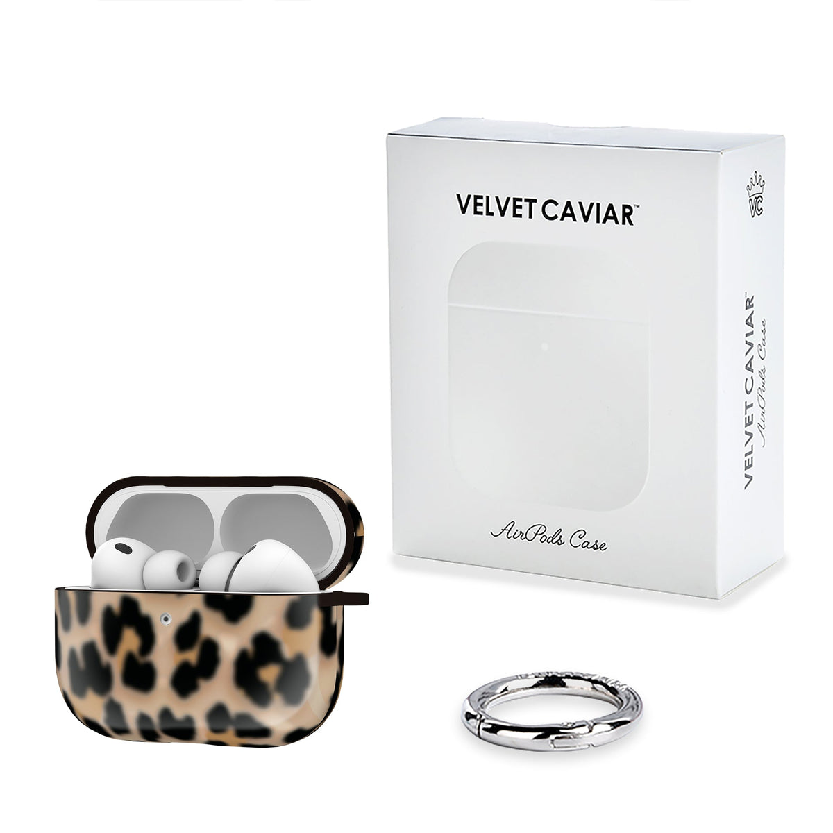It Girl Blonde Leopard AirPod Case