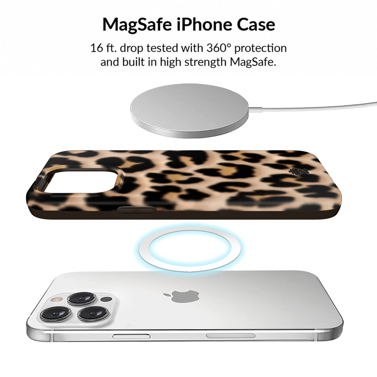 It Girl Blonde Leopard iPhone Bundle Set