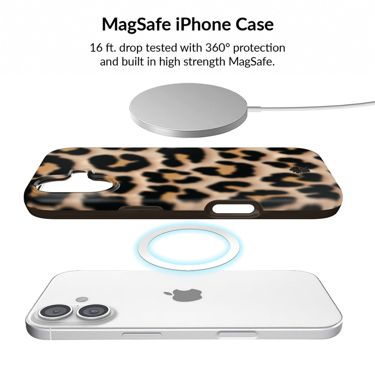 It Girl Blonde Leopard iPhone Bundle Set