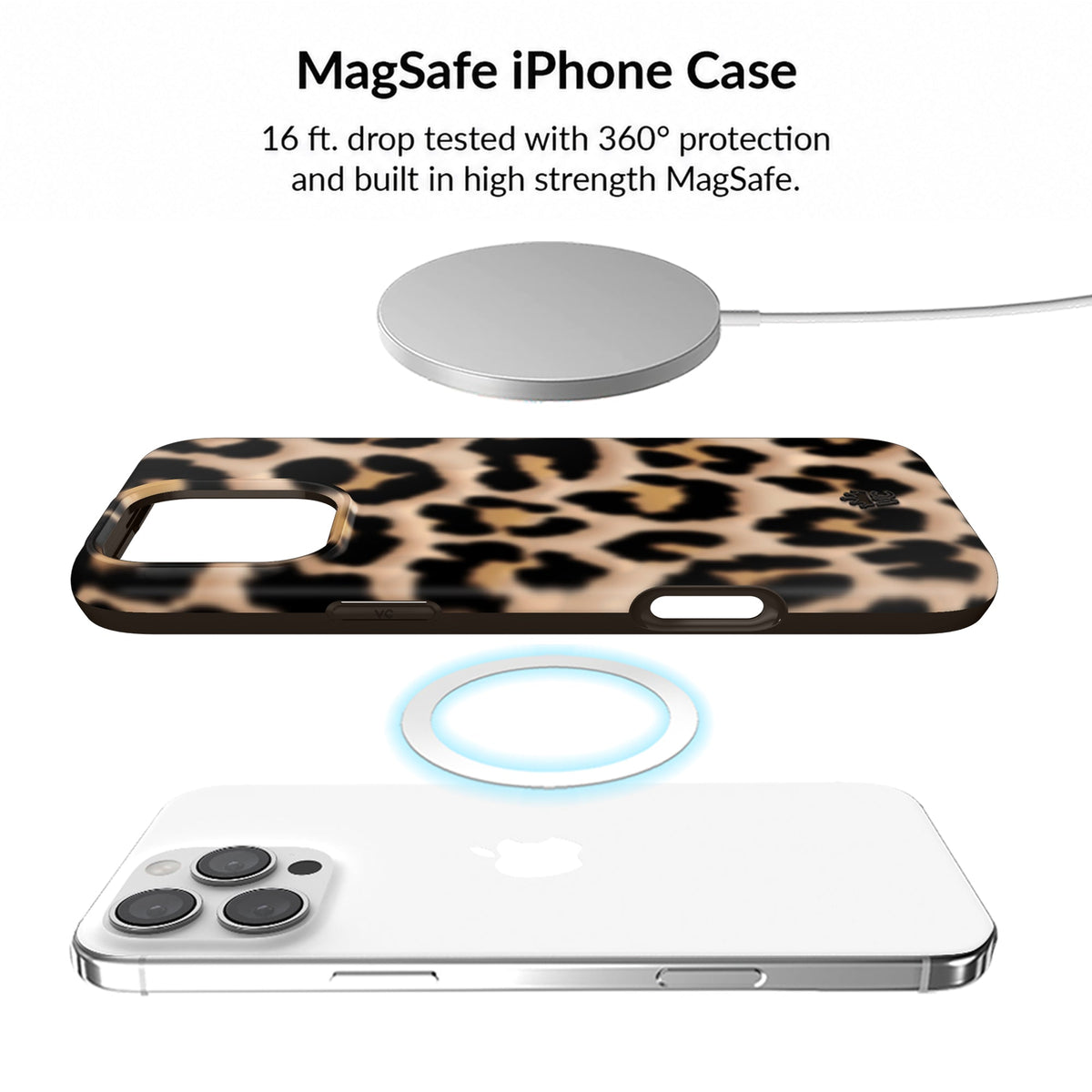 It Girl Blonde Leopard iPhone Bundle Set