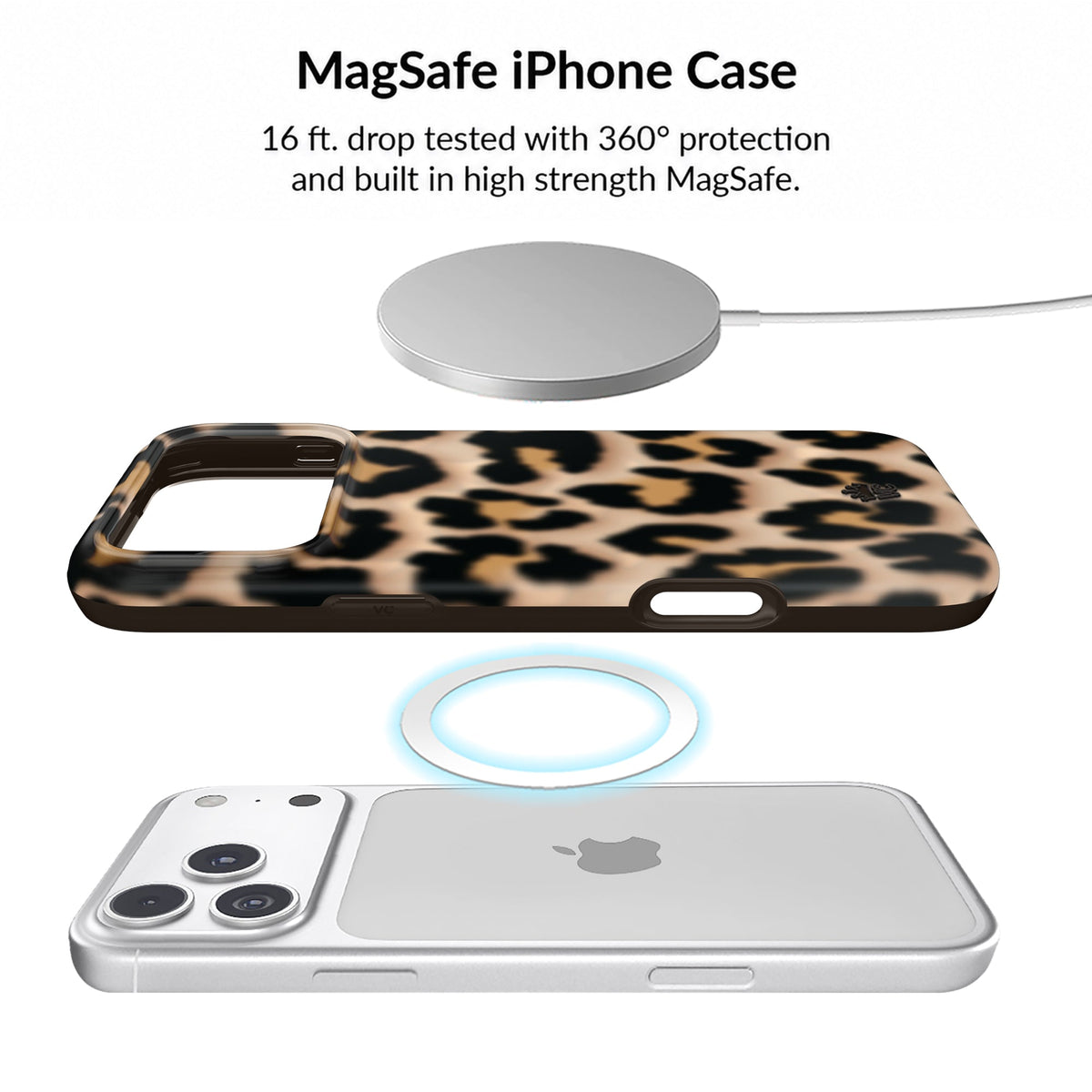 It Girl Blonde Leopard iPhone Bundle Set