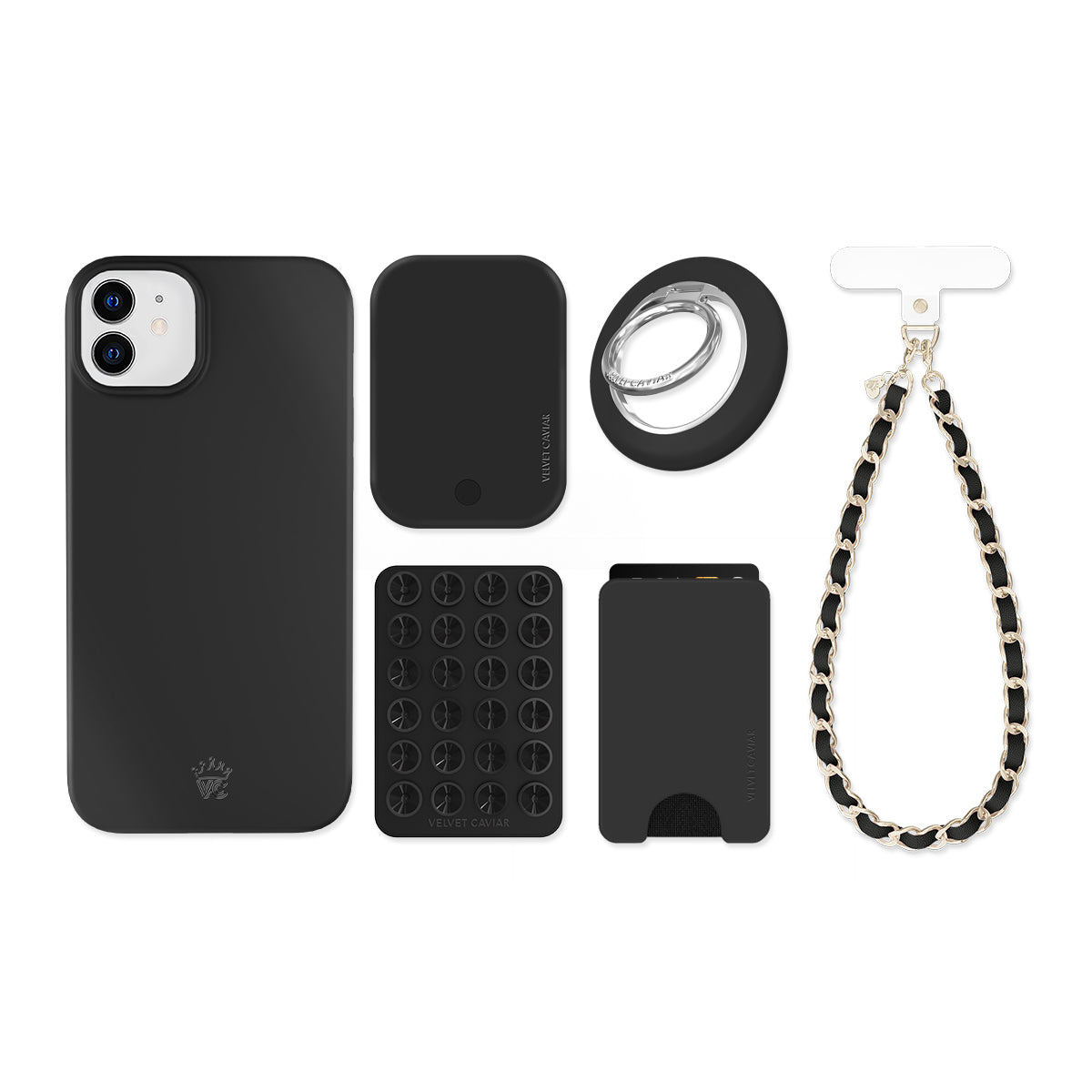 Just Black iPhone Bundle Set