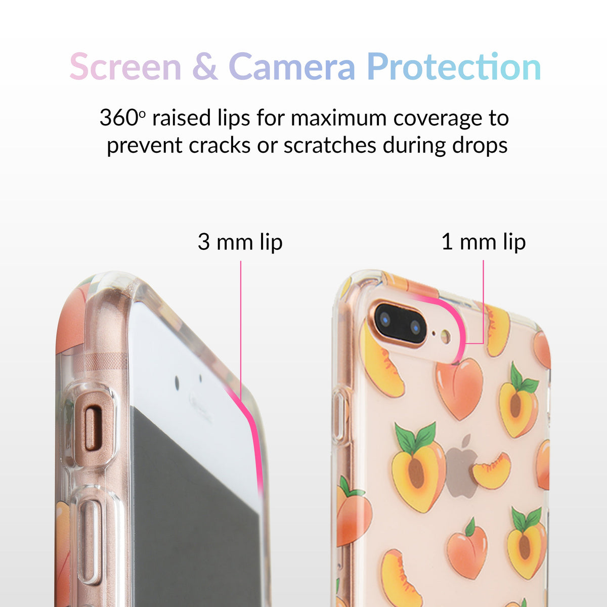 Just Peachy iPhone Case
