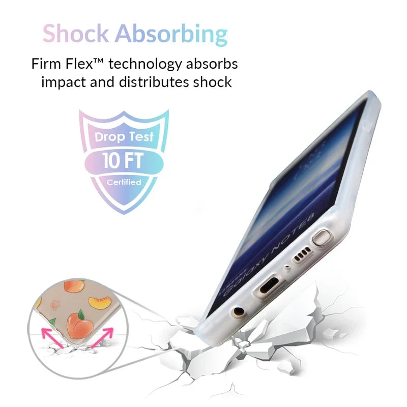 Just Peachy Samsung Clear Case