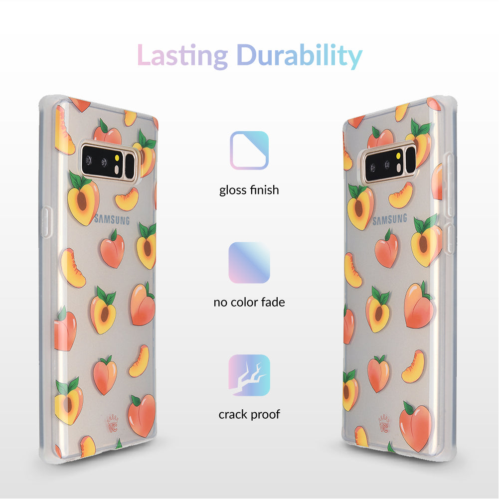 Just Peachy Samsung Clear Case