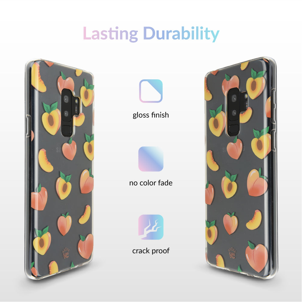 Just Peachy Samsung Clear Case