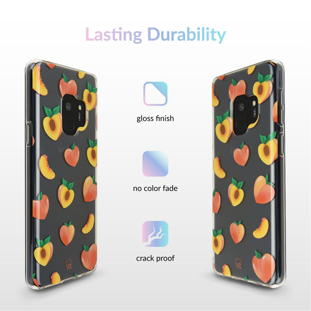 Just Peachy Samsung Clear Case