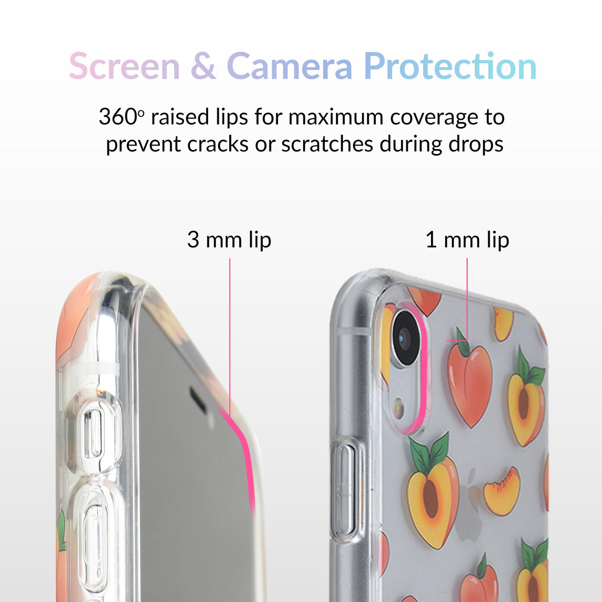 Just Peachy iPhone Case
