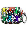 Keith Haring Rainbow Dancers AirPod Case
