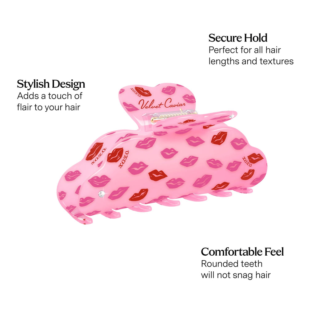 Crystal & Polkadot Hair Clip Bundle
