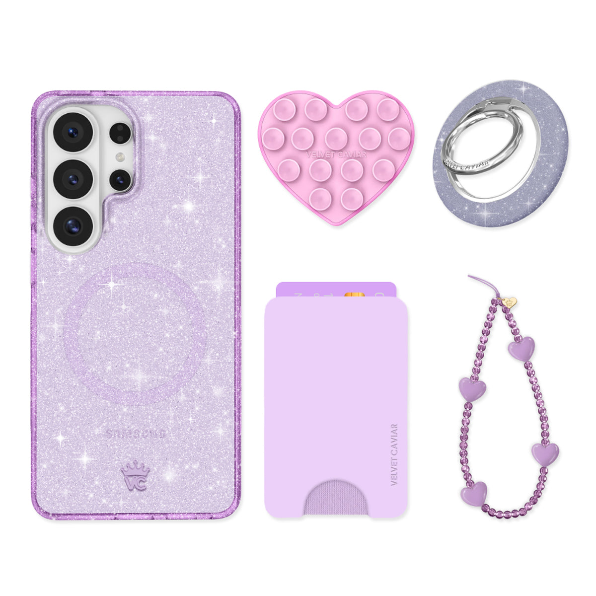 Lilac Stardust Samsung Bundle Set