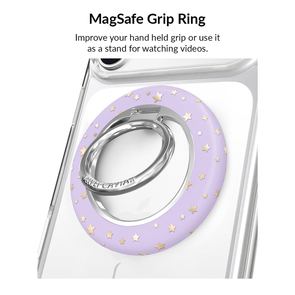Lilac Celestial Stars iPhone Bundle Set