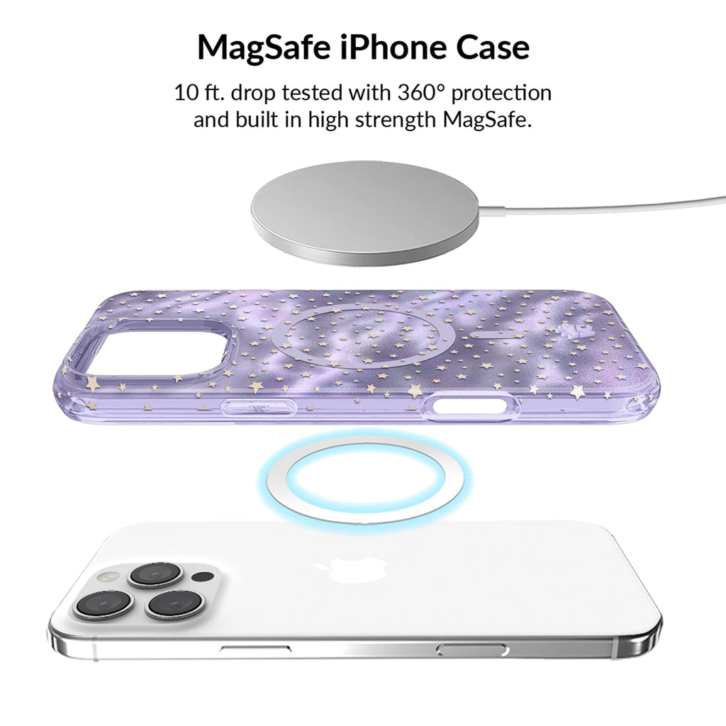 Lilac Celestial Stars iPhone Bundle Set