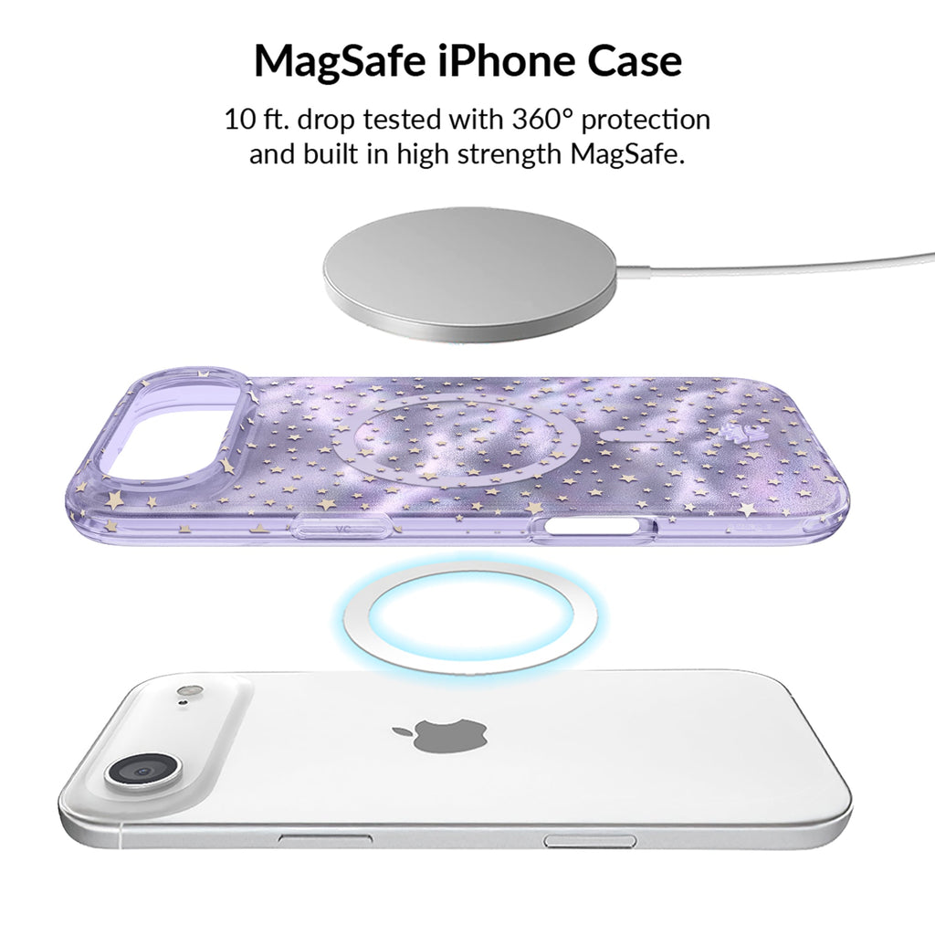 Lilac Celestial Stars iPhone Bundle Set