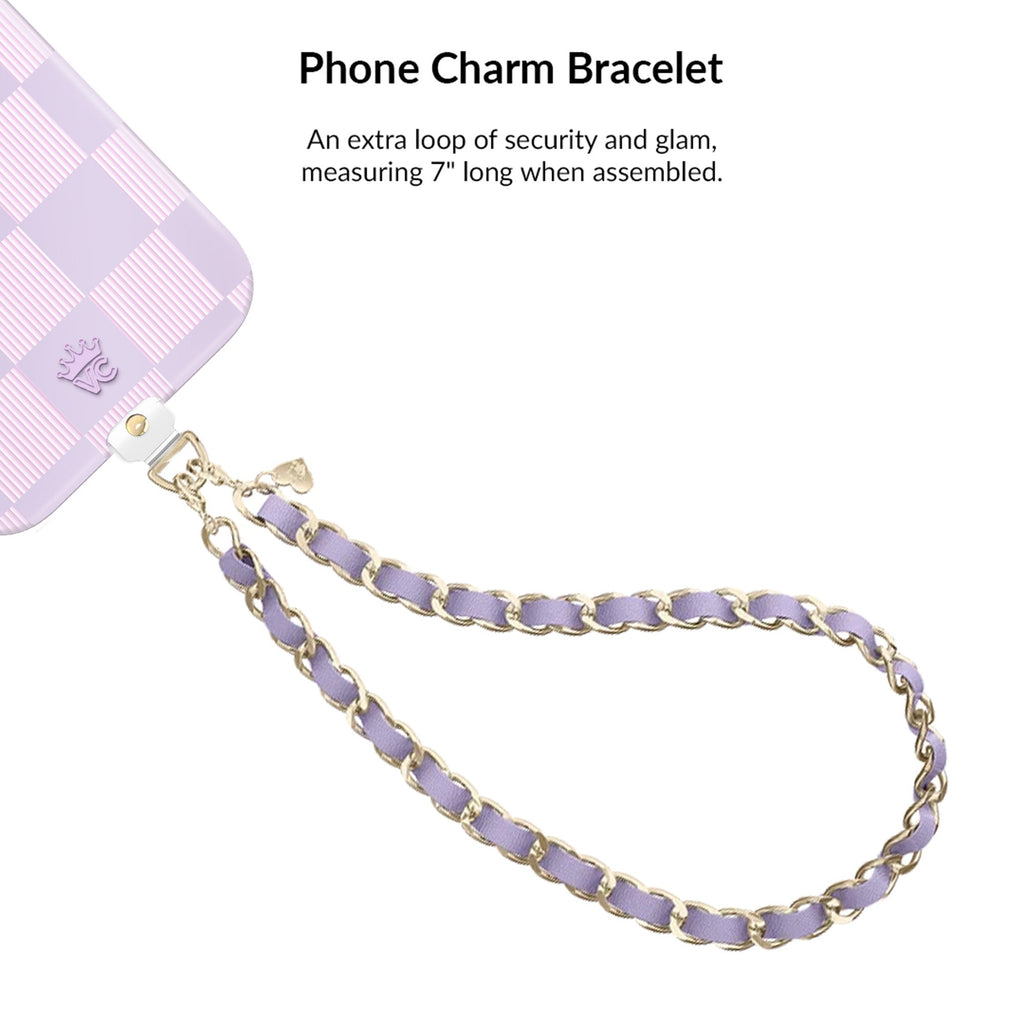 Dainty Lilac Floral iPhone Bundle Set
