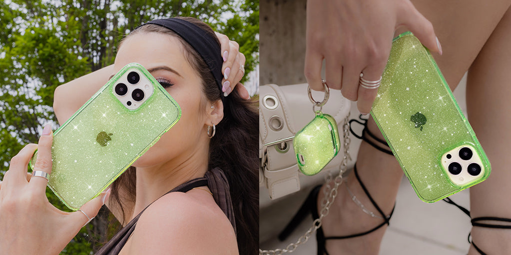 Lime Stardust Samsung Case