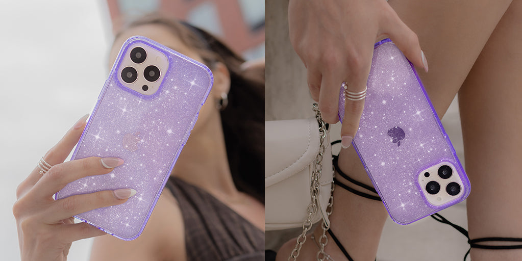 Lilac Stardust Samsung Case