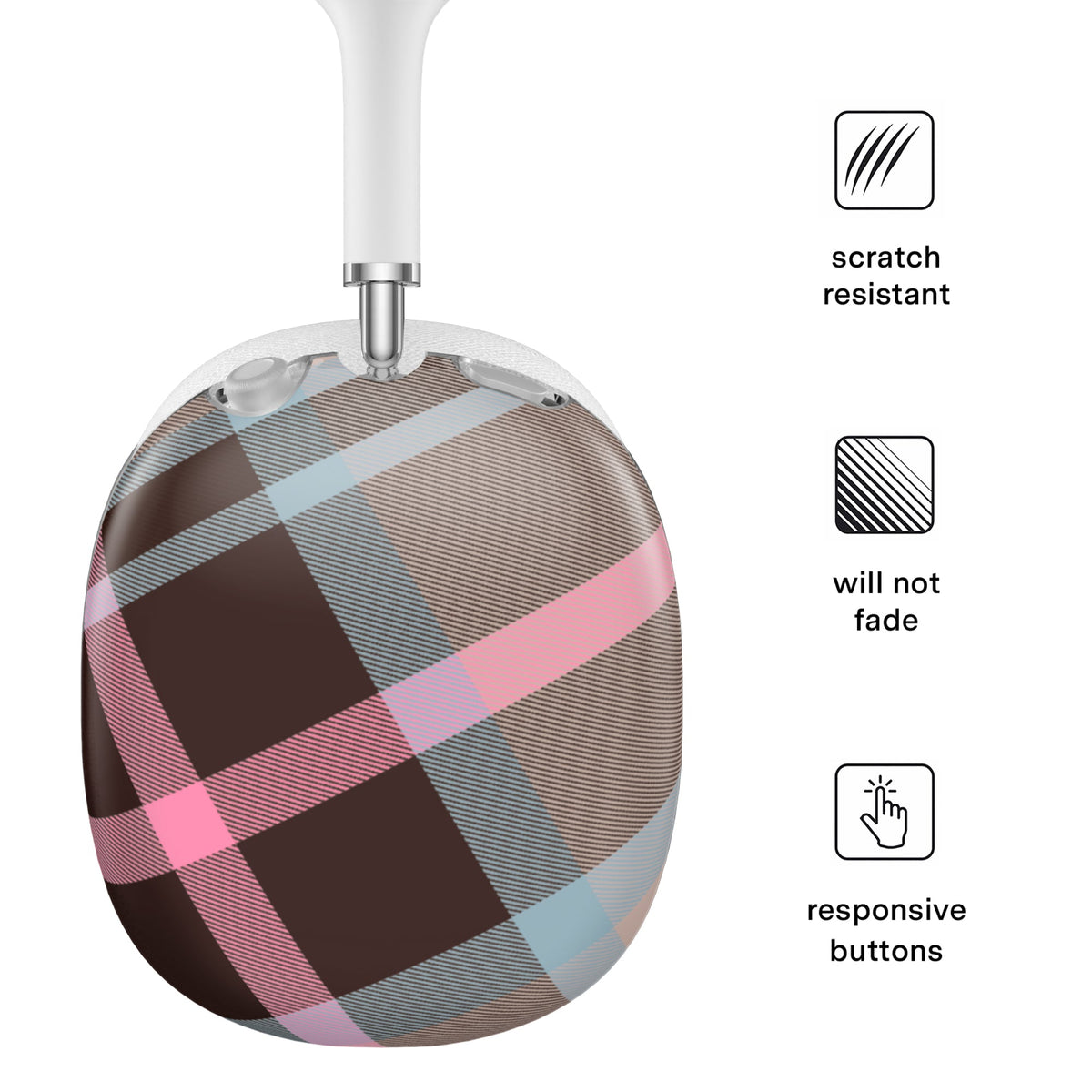 London Plaid AirPod Max Case