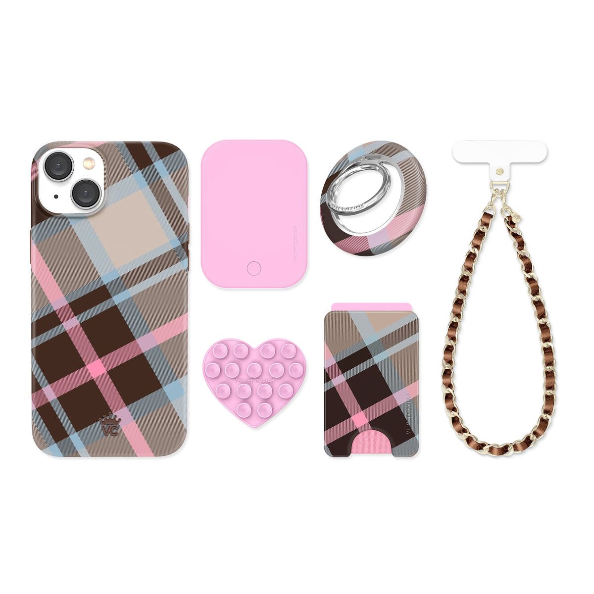 London Plaid iPhone Bundle Set