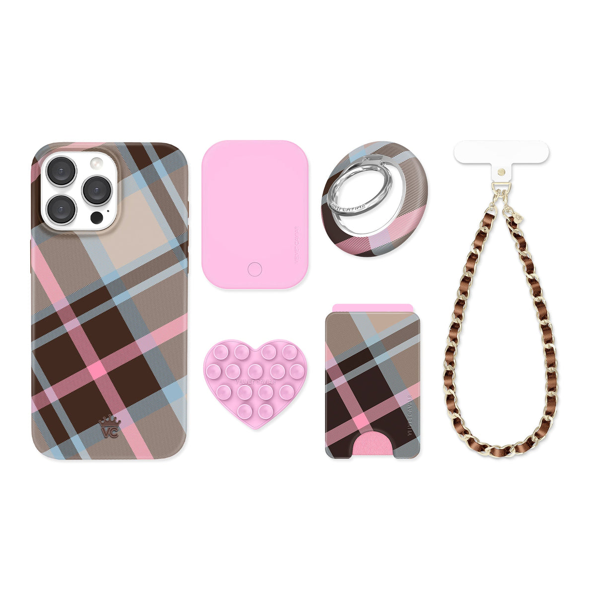 London Plaid iPhone Bundle Set