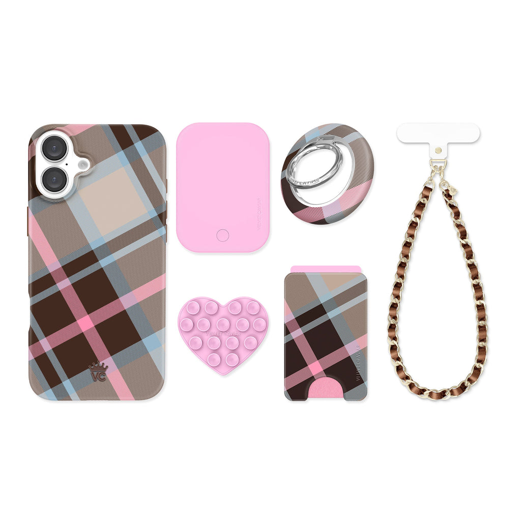 London Plaid iPhone Bundle Set